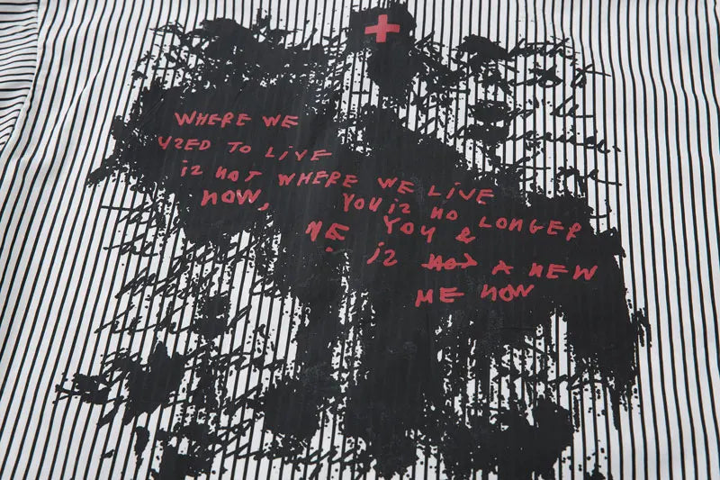 Layered Stripe Longsleeve Shirt