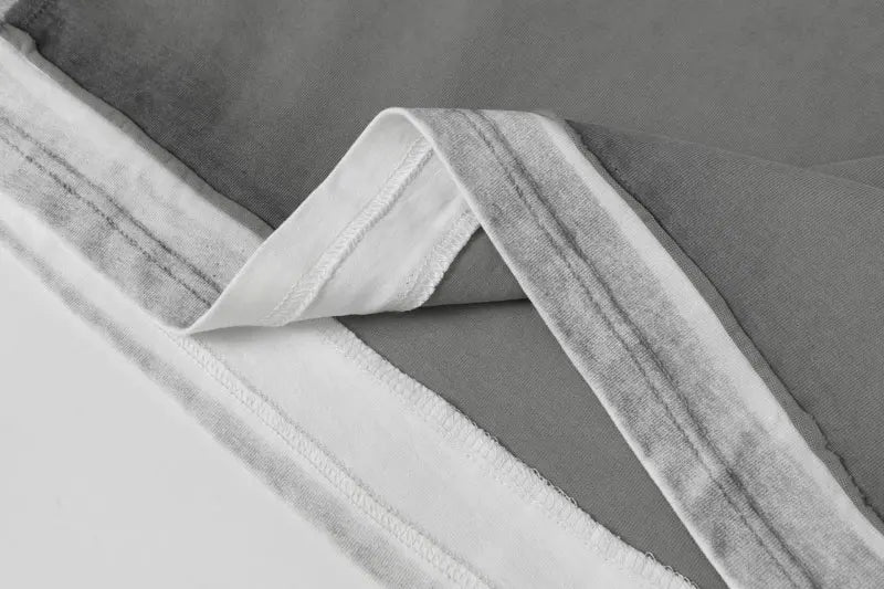 Two-Layer Grunge Longsleeves Shirt