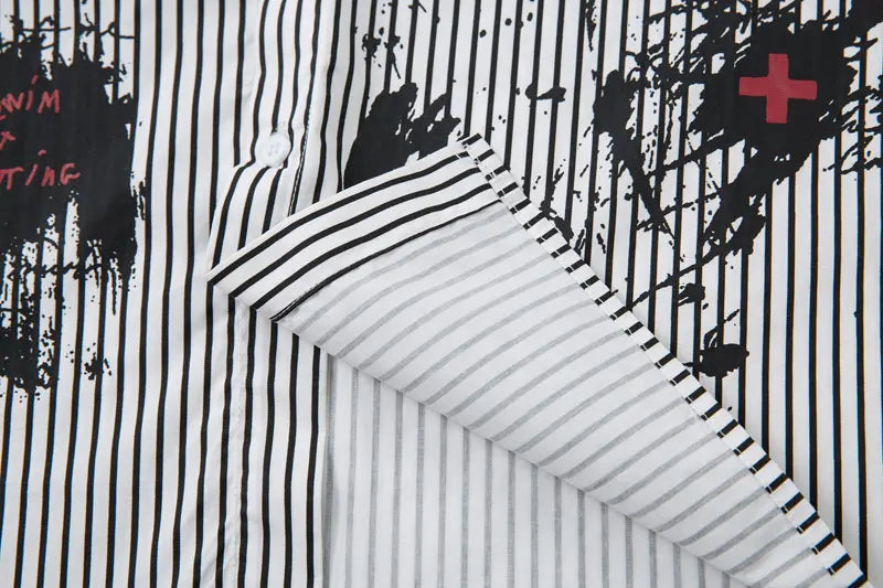 Layered Stripe Longsleeve Shirt