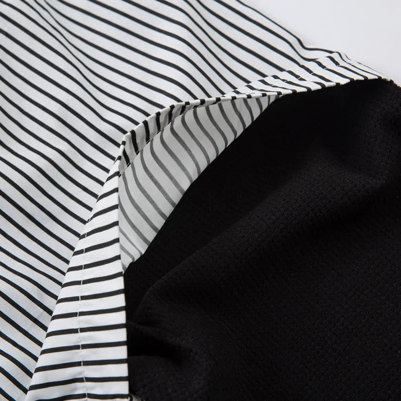 Layered Stripe Longsleeve Shirt