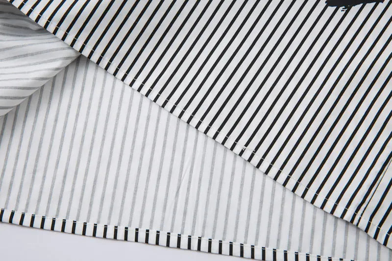 Layered Stripe Longsleeve Shirt