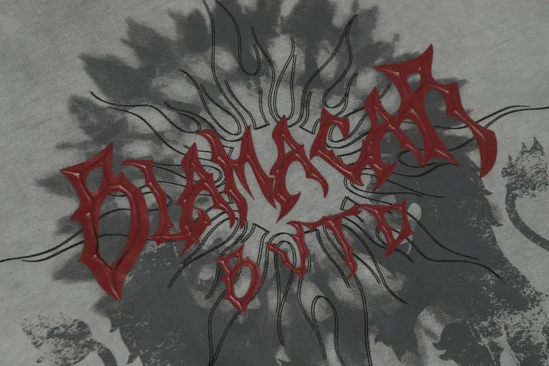 Vintage T-Shirt Y2K Grunge Graphic Printed Punk Gothic Short Sleeve Tshirt Streetwear Men Hip Hop Harajuku Casual Baggy Top Tee