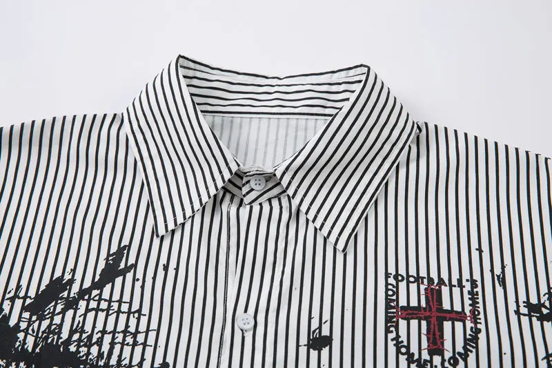 Layered Stripe Longsleeve Shirt