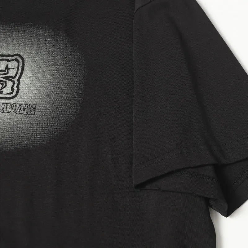 Vintage Tshirt Grunge Graphic Printed Embroidered Patch T-Shirt Hip Hop Punk Gothic Streetwear Shirts Harajuku Casual Baggy Top