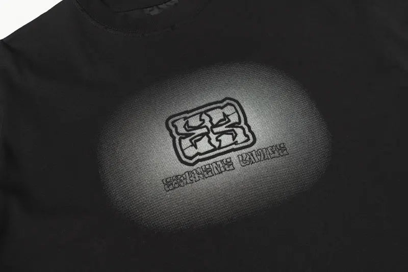 Vintage Tshirt Grunge Graphic Printed Embroidered Patch T-Shirt Hip Hop Punk Gothic Streetwear Shirts Harajuku Casual Baggy Top