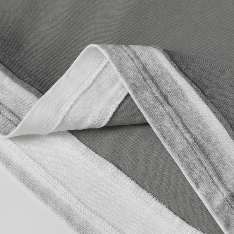 Two-Layer Grunge Longsleeves Shirt