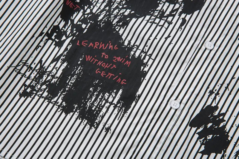 Layered Stripe Longsleeve Shirt